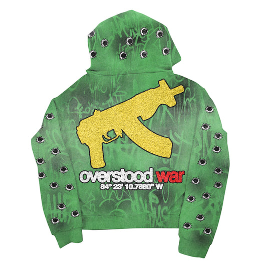 OverStood Zip-Up Hoodie & Shorts Set